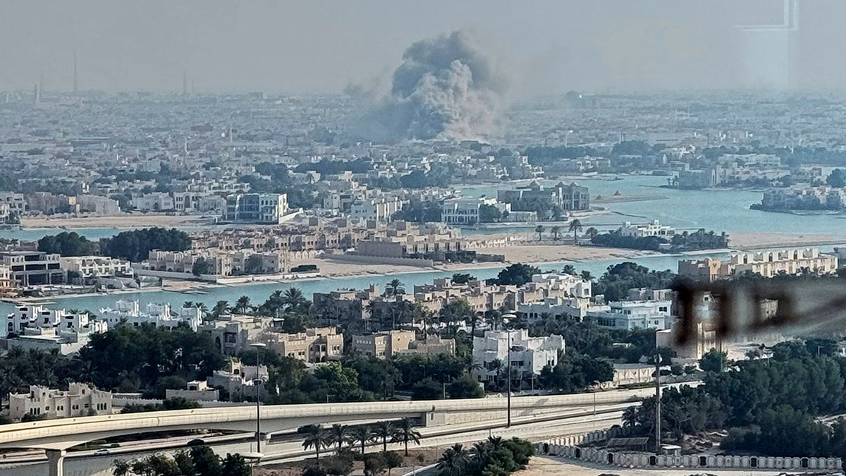 Smoke rises following airstrike in Doha, Qatar