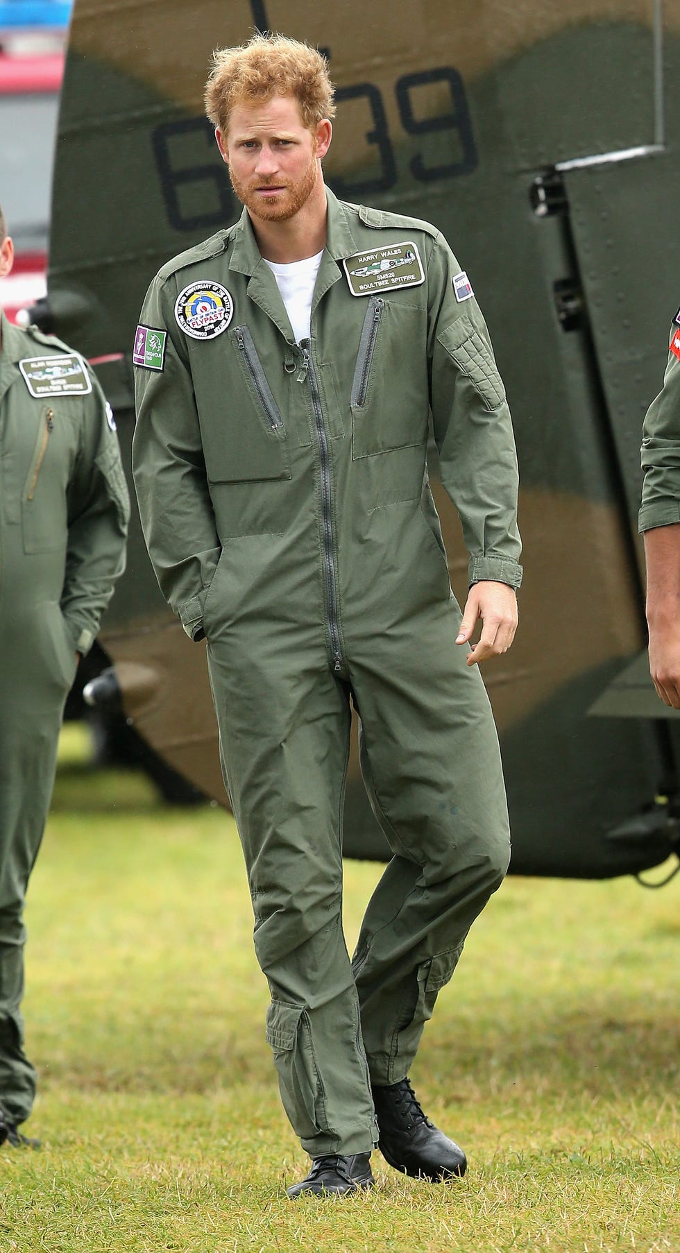 prince harry in the flashback photo meghan shared