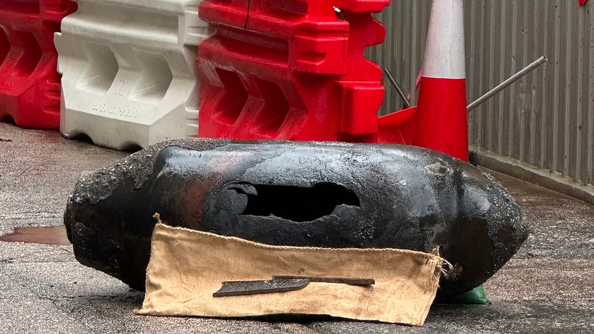 bomb that was found at construction site