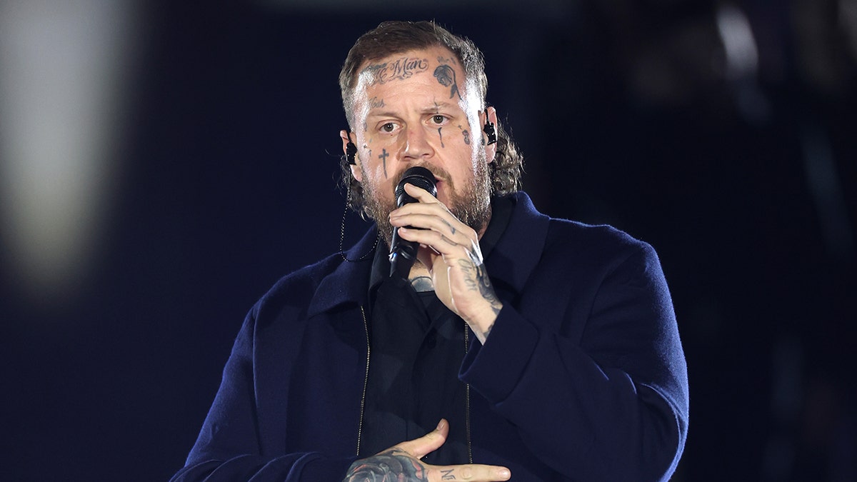 Jelly Roll performing in Vatican City in September 2025