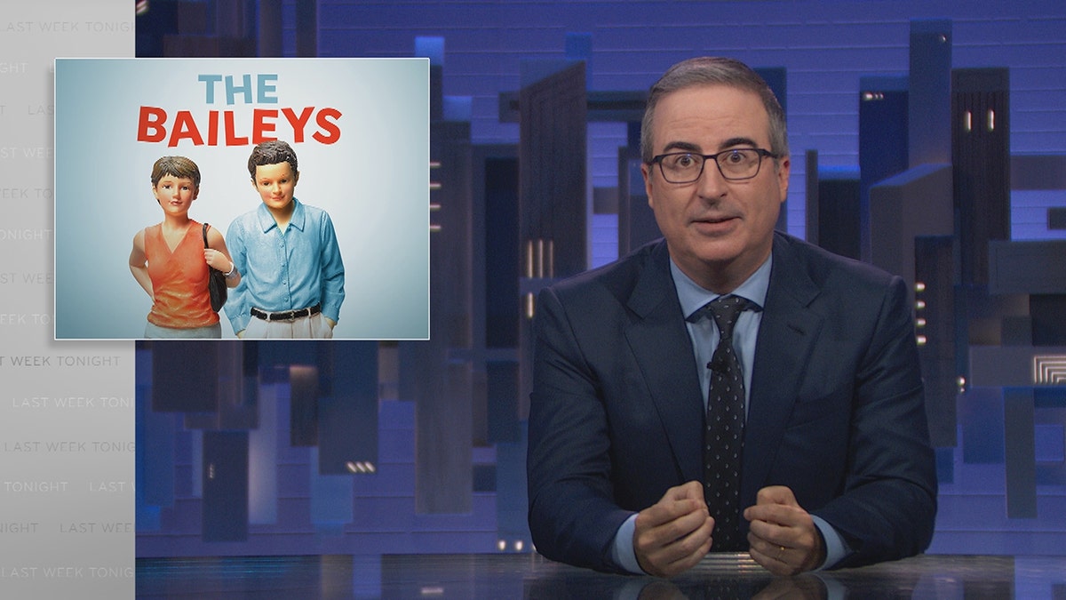 A screengrab from "Last Week Tonight with John Oliver."
