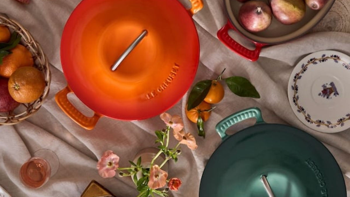 Le Creuset new heritage collection kitchenware