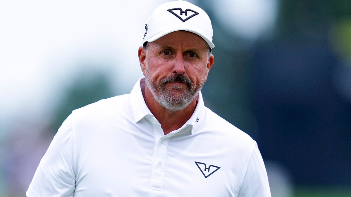 Phil Mickelson at LIV Golf Michigan