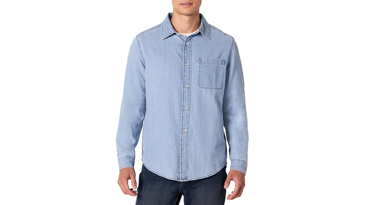 Get a durable button-down in a variety of washes. 