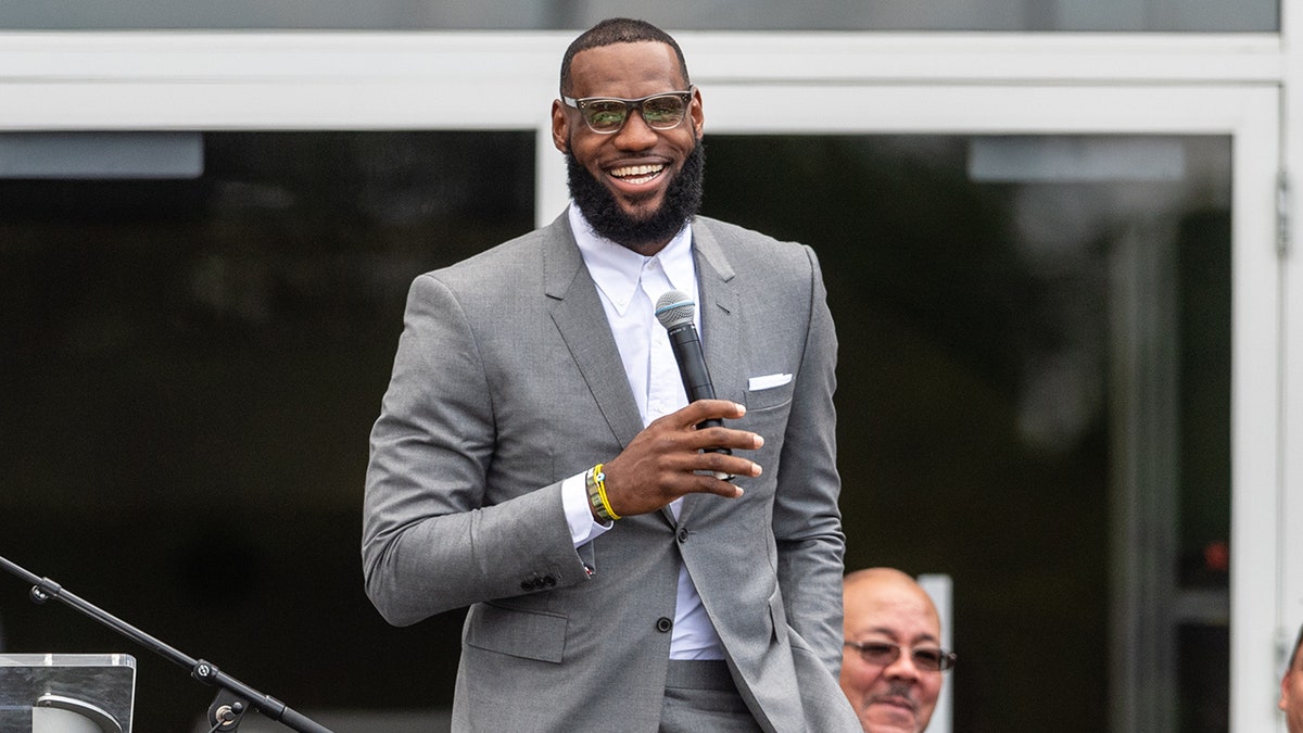 LeBron James in July 2018