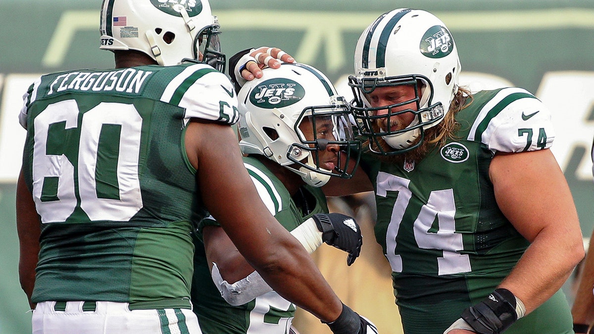 Nick Mangold and Bilal Powell