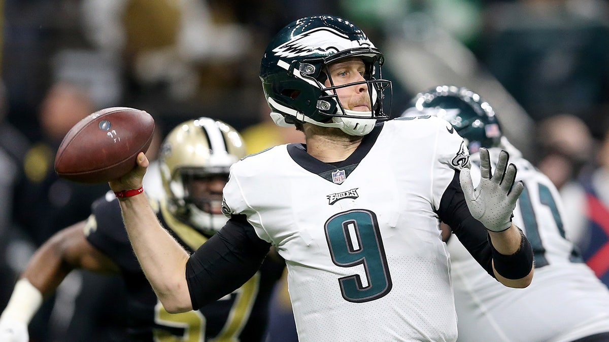 Nick Foles in action