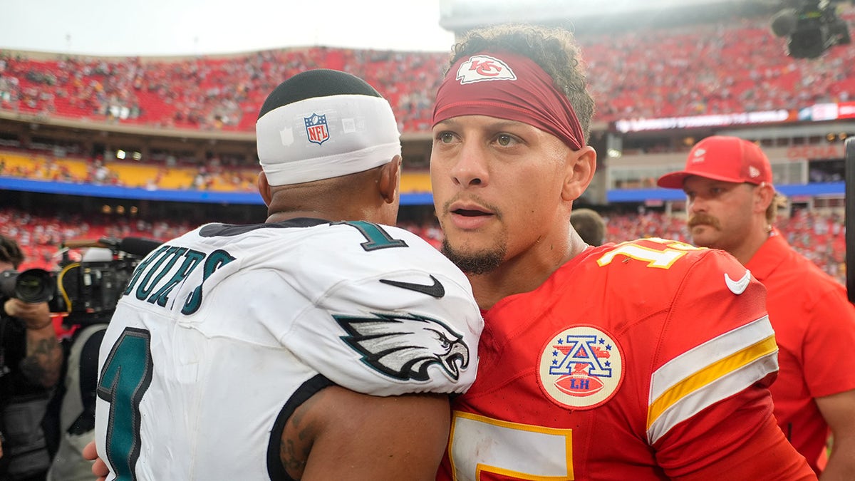 Patrick Mahomes and Jalen Hurts