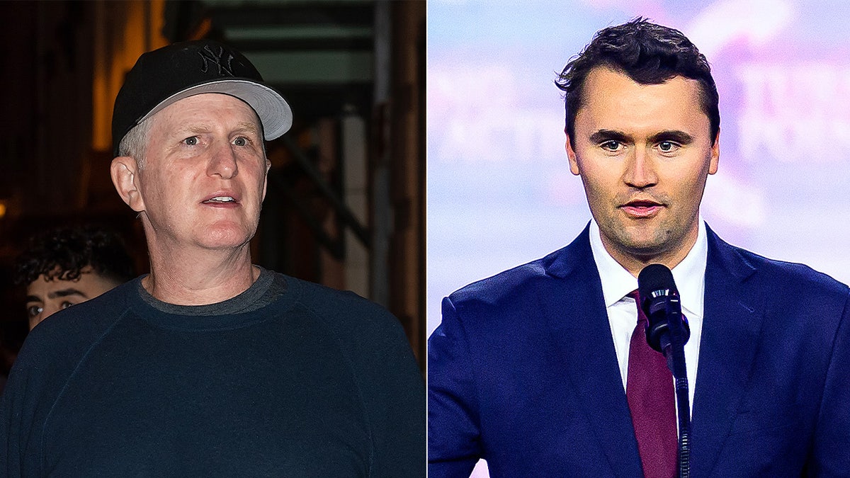 Charlie Kirk and Michael Rapaport