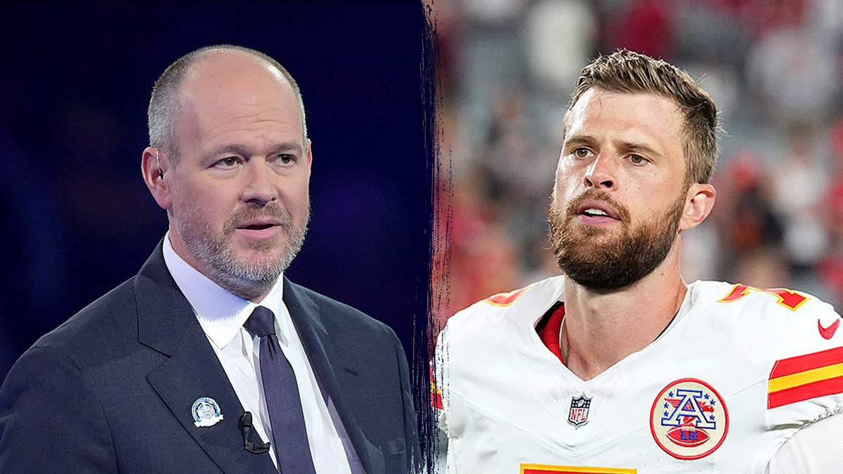 Rich Eisen and Harrison Butker