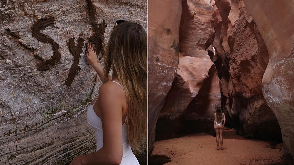 Sydney Sweeney shows off white bathing suit on vacation