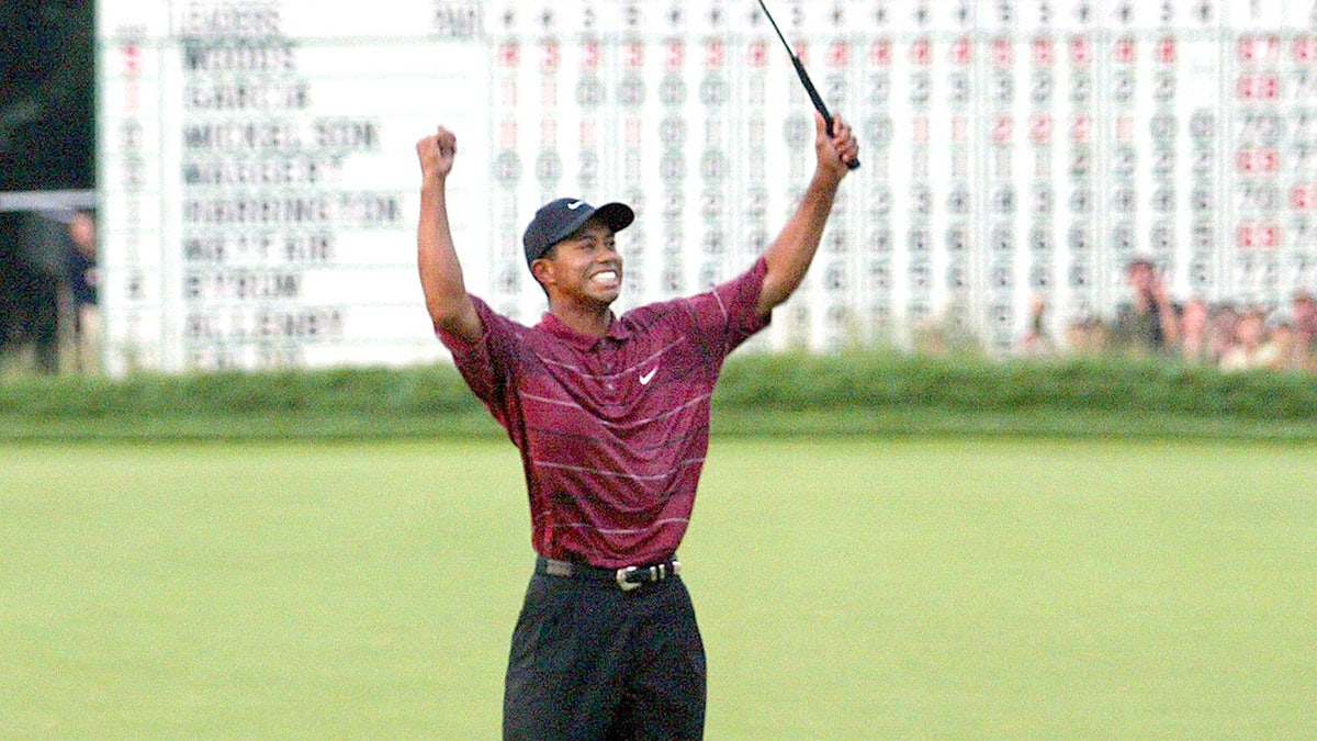 Tiger Woods at Bethpage
