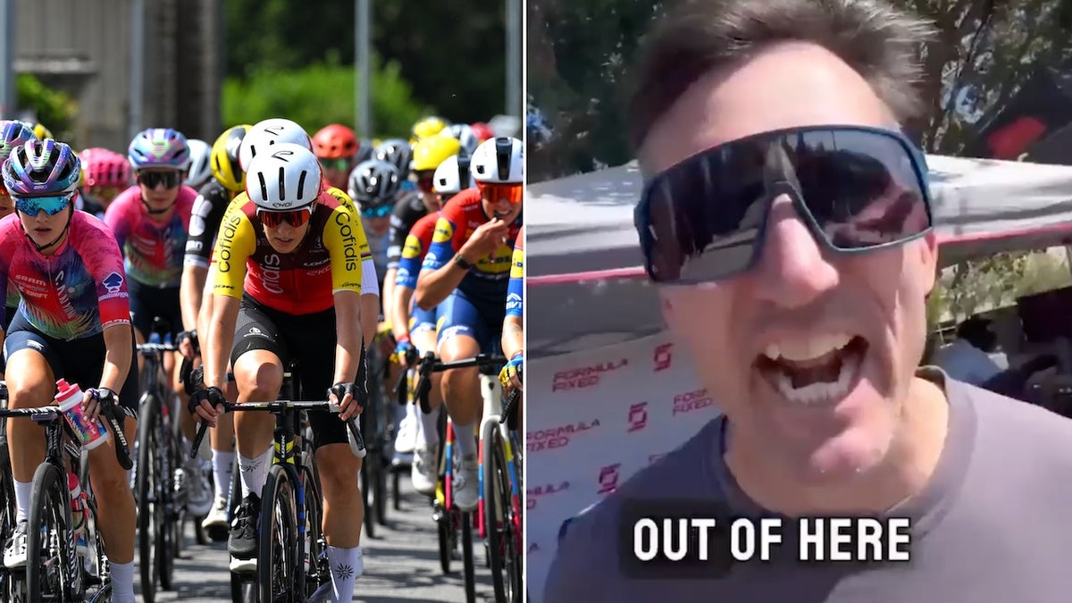 Police in Livermore, California are investigating an incident at a USA Cycling event where a 'protect women's sports' protester was berated by organizers.