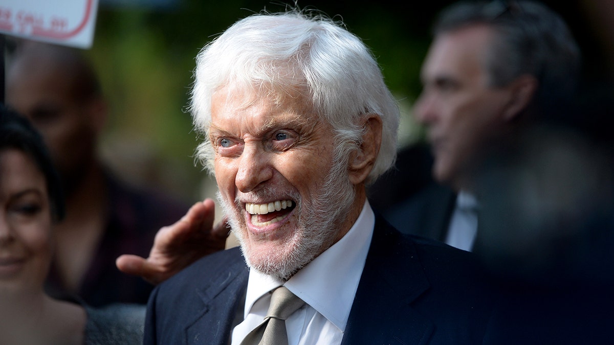 Dick Van Dyke smiling.