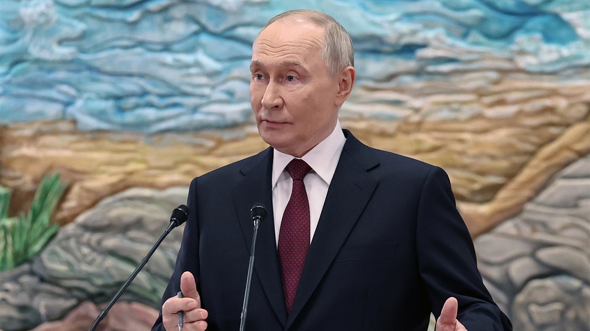 Putin attends the CSTO in Kyrgyzstan.