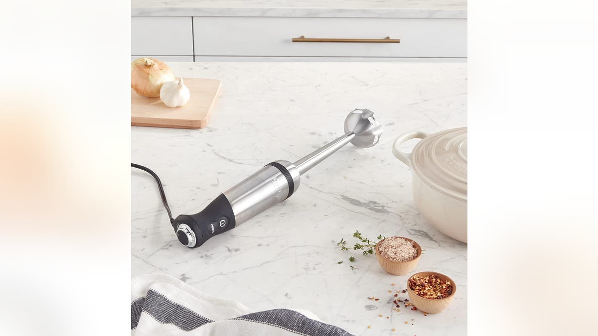 Every serious soup or sauce chef needs an immersion blender