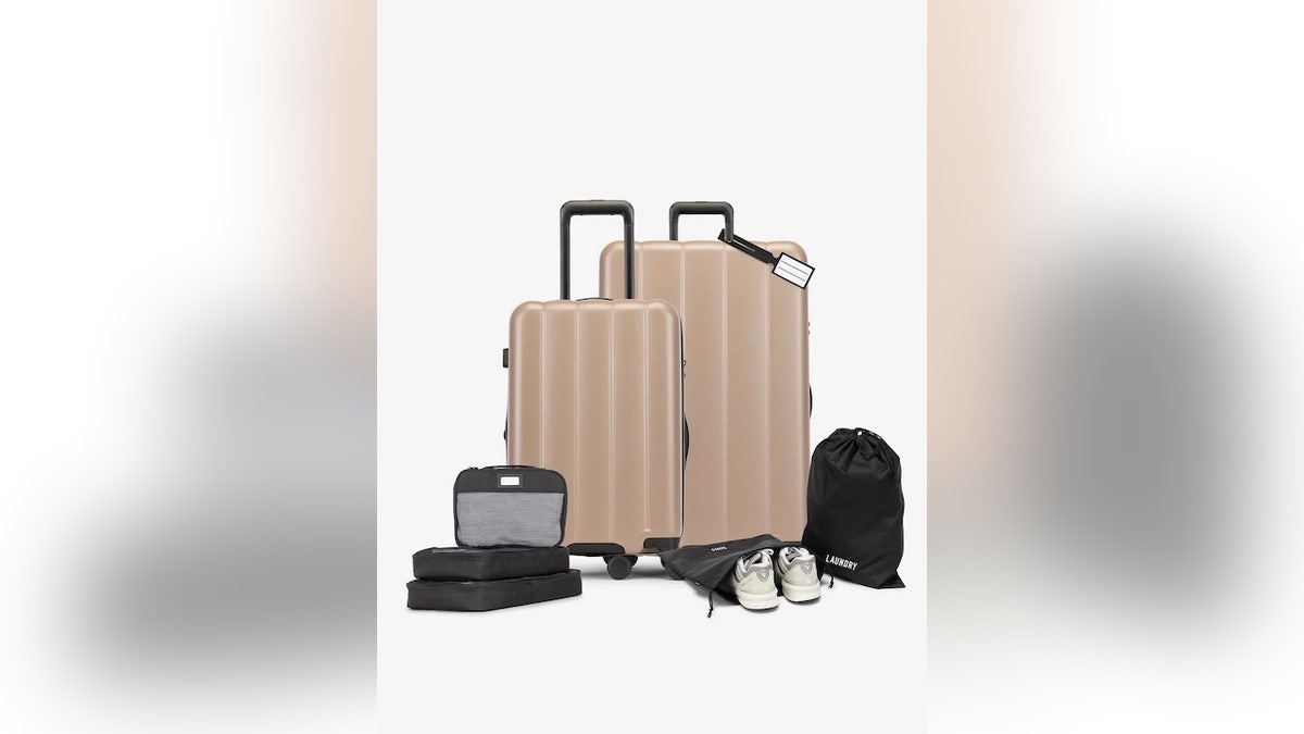 This luggage set is stylish and built to handle real-world travel.