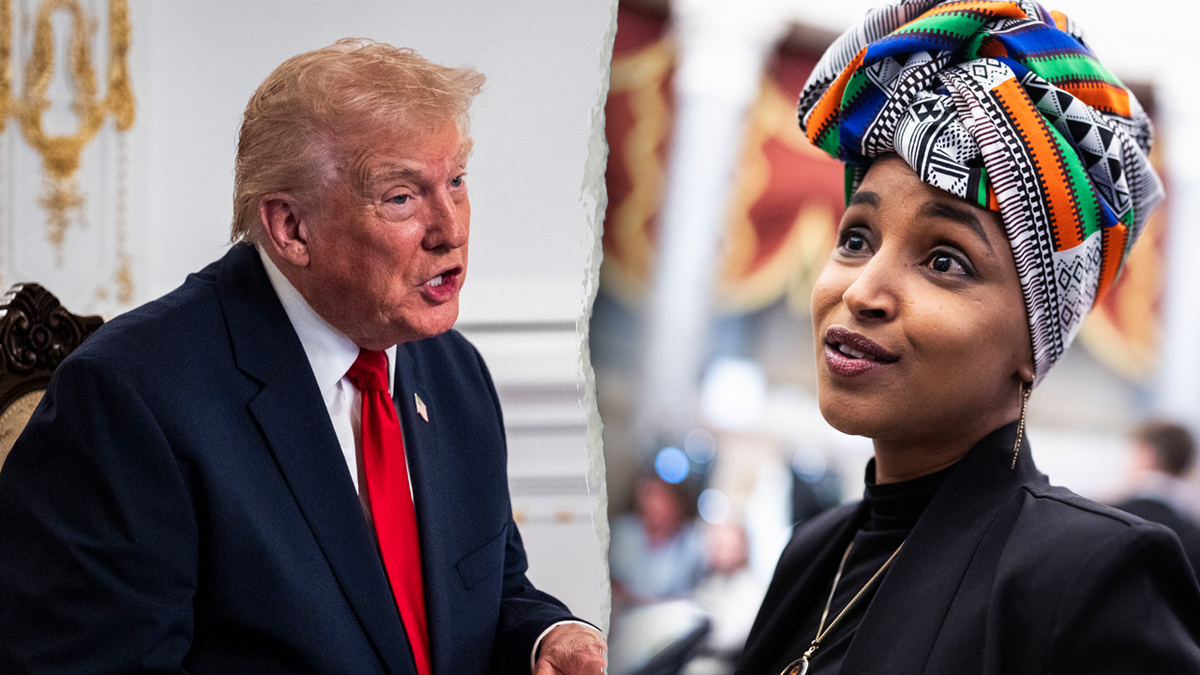 Trump and Omar split